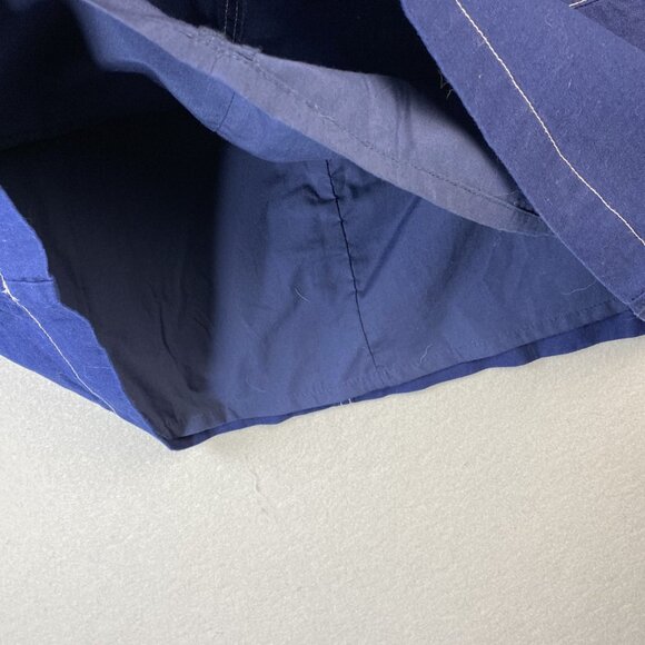 J.Crew Skirt Womens Size 14 Linen Cotton Blue Pockets Knee Length Academia Study - Picture 6 of 11